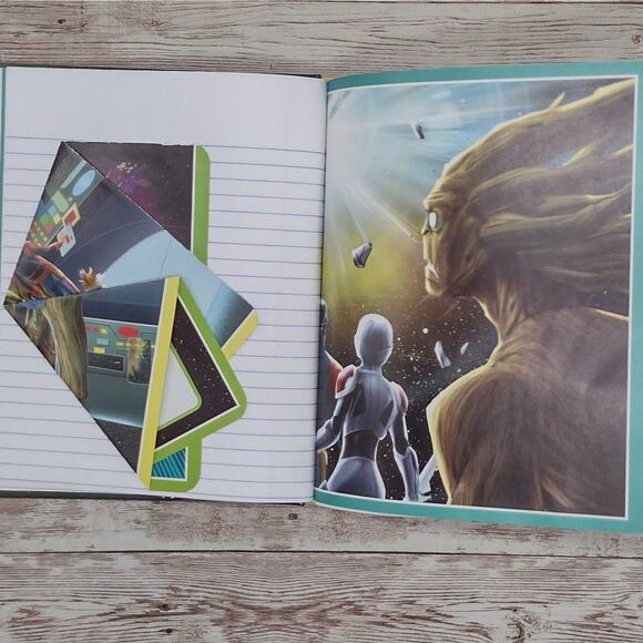 Altered Book Journal, Guardians of the Galaxy, Recycled Diary, Handmade Journal - Picture 8 of 11